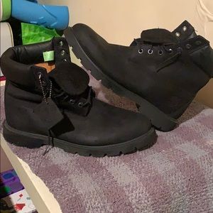 Black Timberland Boots